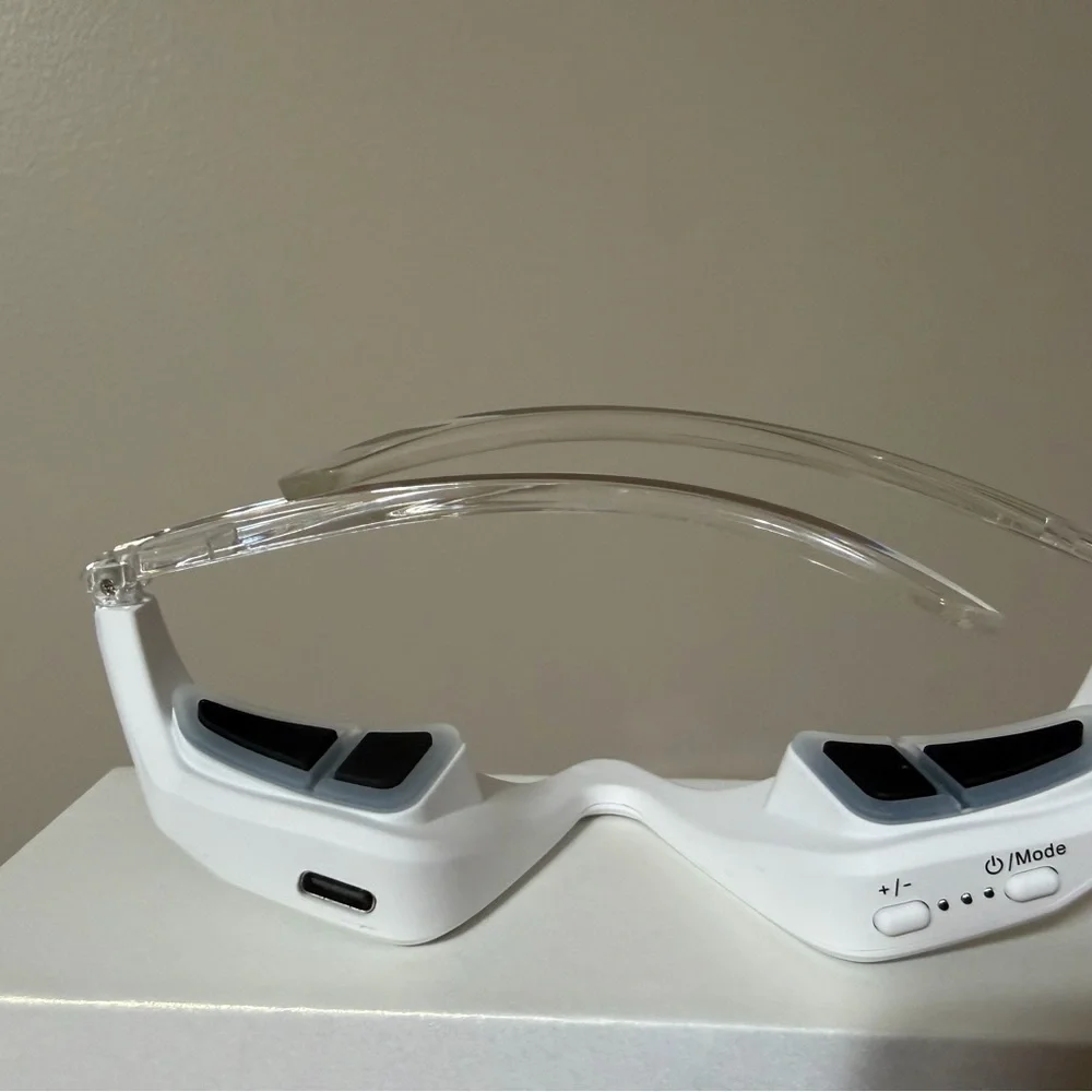 White Wearable Glasses